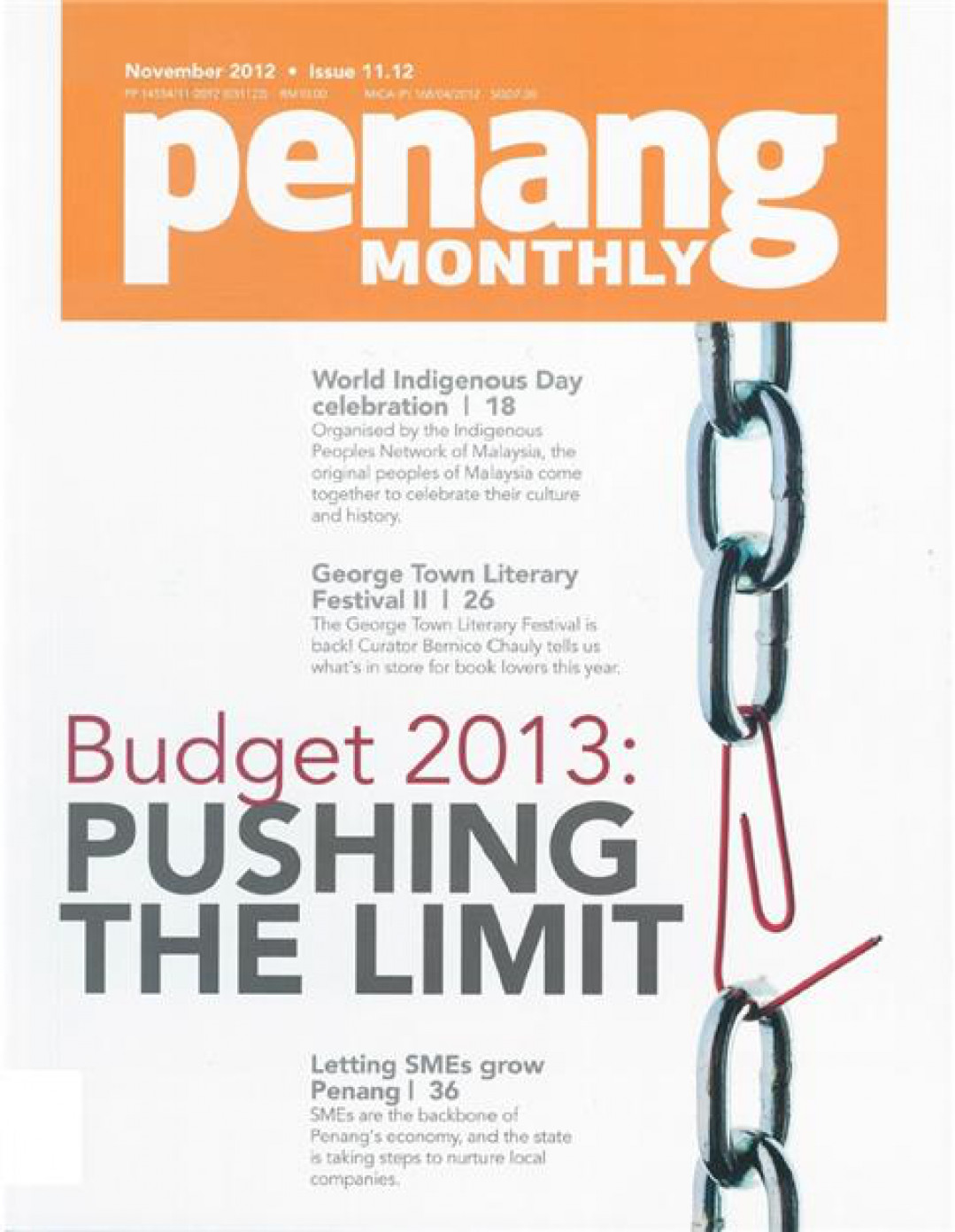 Penang Monthly - November 2012
