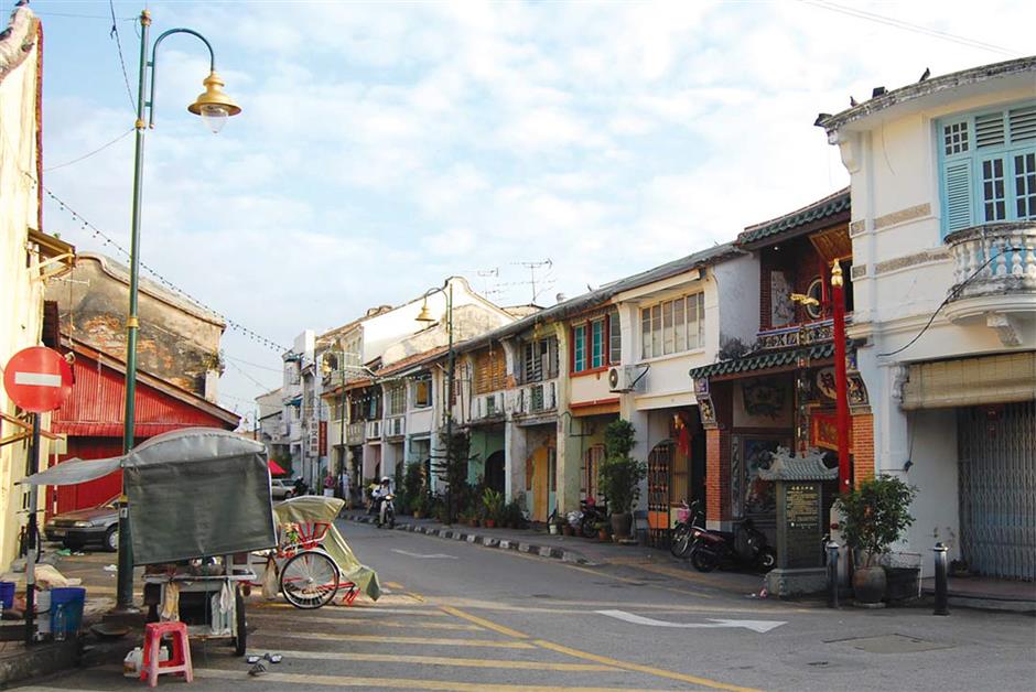 From 'Malay Town' to Acheen Street (Lebuh Acheh)