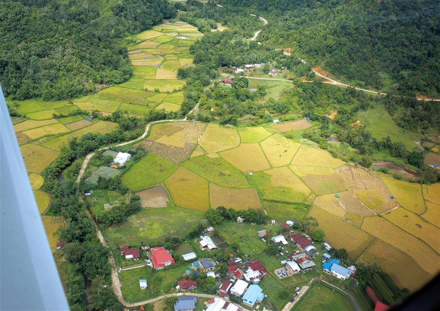 Christmas in the mountains of Sarawak