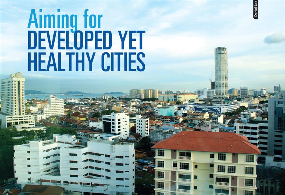 Aiming for developed yet healthy cities