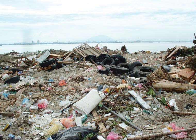 Garbage graves of Penang