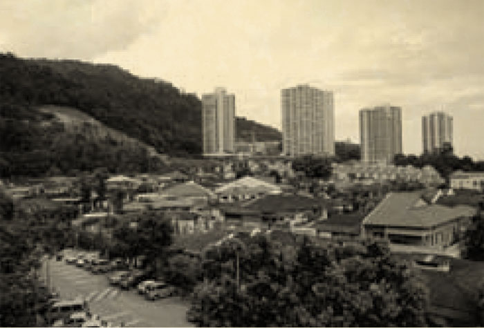 The probable effects on the climate of Penang of the continued destruction of its hill jungles